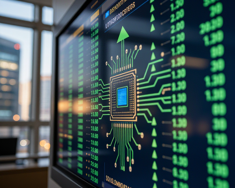 Digital Stock Market Trend