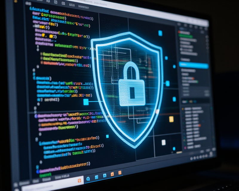 Digital Crime Prevention Concept
