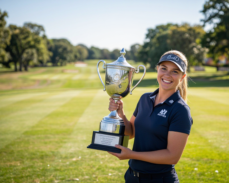 Victory Moment on the Green
