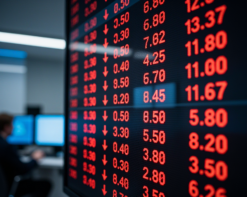 Stock Market Decline Visual