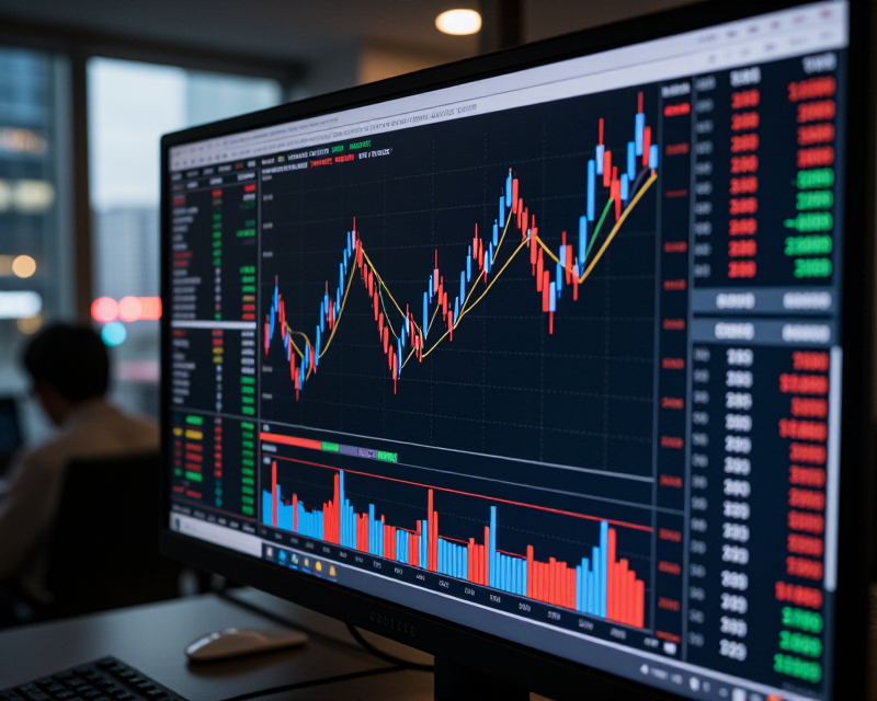 Financial Market Volatility Visualization