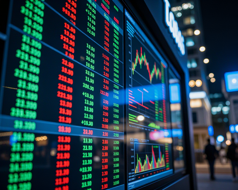 Financial Market Display