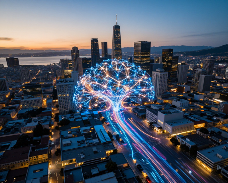 Global AI Cooperation Concept