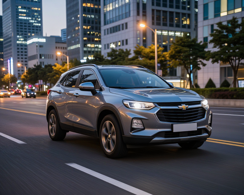 Modern Chevrolet Trax Crossover in Seoul
