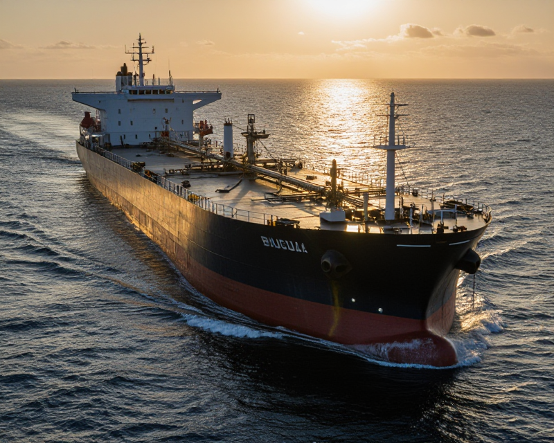 Oil Tanker in Strait of Hormuz
