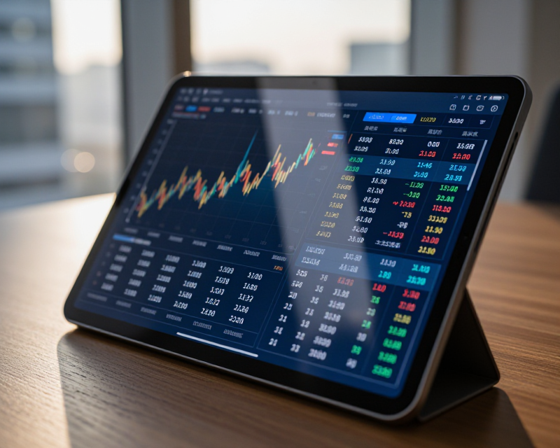 Financial Market Data Visualization