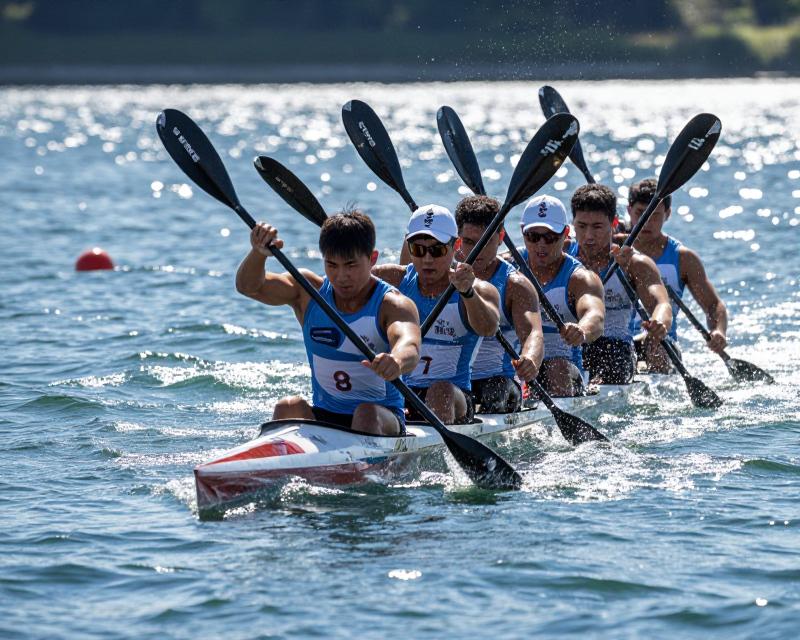 South Korean Kayak Team Victory
