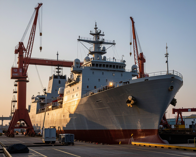 Modern Naval Shipbuilding in South Korea
