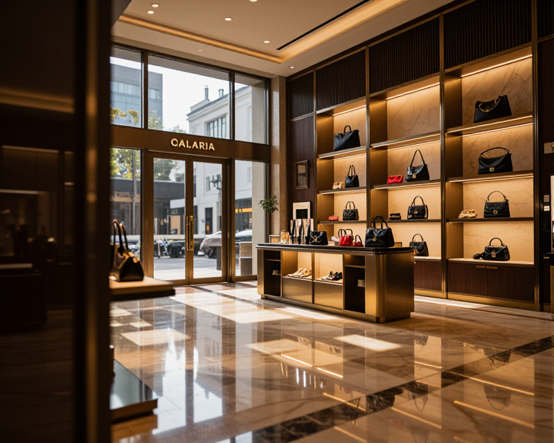 Luxury Retail Atmosphere in Seoul