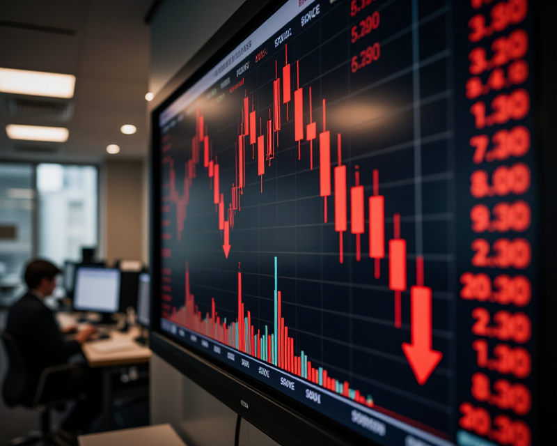 Stock Market Decline in Seoul