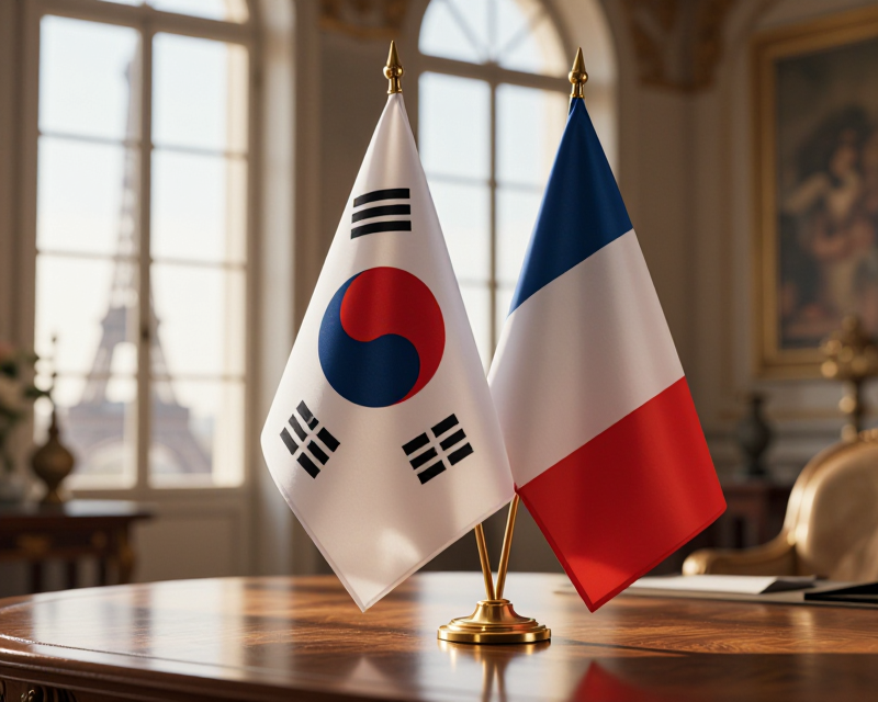 Diplomatic Symbolism of Korea and France
