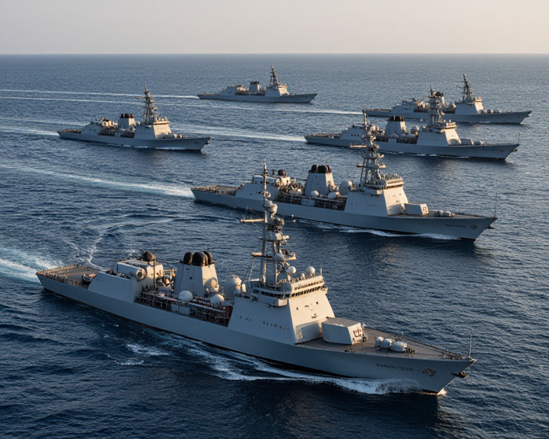 Freedom Edge Trilateral Drill Scene